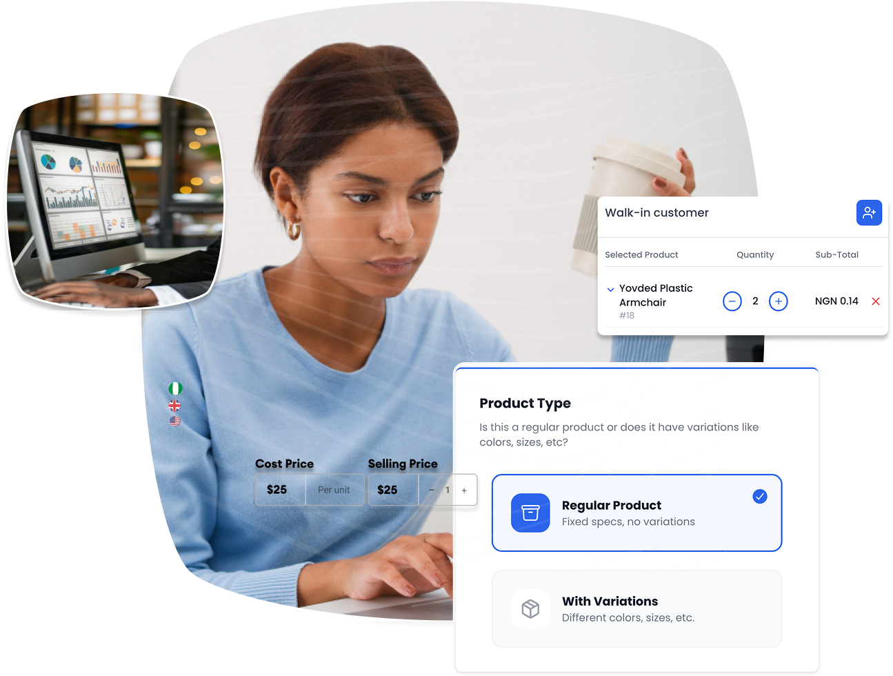 Sell everywhere—online, in-store, and wholesale